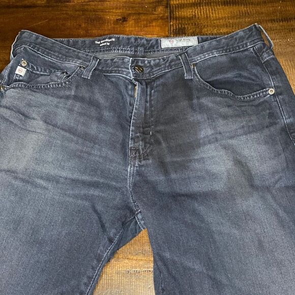 Adriano Goldschmied AG-ED Denim The Graduate Tailored Leg Jeans Sz 34R - Picture 1 of 10